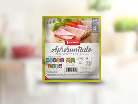 Apresuntado Fatiado 180g